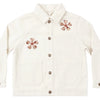 Girls' Denim Chore Coat - Daisy Patches