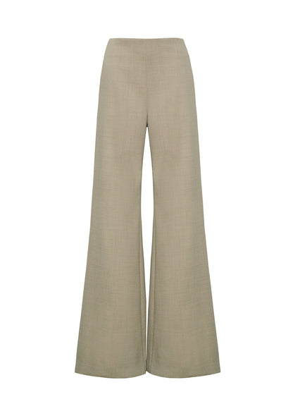 The Lamy Pant by Adam Lippes is a wide-leg, high-waist tailored trouser in luxurious Italian wool, elegantly displayed on a white background.