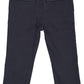 The Copenhagen Colors Baby Boys’ and Boys’ Slim Twill Chinos shown from the back with two back pockets, a brown leather patch, and an adjustable waist for comfort.