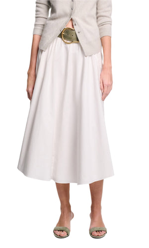Poplin Power Skirt