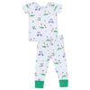 Baby and Kids' Dog Gone Golf Short Sleeve Loungewear Set - Blue