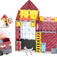 The Magnatiles Fire Station 50-Piece Set sparks imaginative play as kids use the included toy fire truck and firefighter figure to "spray" water at magnetic tile buildings they construct. With a toy Dalmatian, plus assorted doors and windows, this set offers endless creative fun.