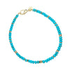 Gumdrop Beaded Necklace Collection - Turquoise