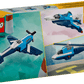 The Legos - Toyhouse LEGO® Creator 3-in-1 Creator Aircraft: Race Plane set lets young builders make a race plane, jet, or helicopter—shown on the box with detailed packaging for creative aircraft adventures.