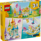 The LEGO® Creator™ 3-in-1 Unicorn Castle by Legos - Toyhouse lets kids build a fantasy castle, unicorn stable, or ship and includes unicorn and pegasus figures for endless imaginative play.