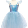 Sequins Princess Dress - Blue