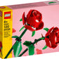 The LEGO® Roses set by Legos - Toyhouse features a charming model of two red roses with green stems and leaves, set number 40460, comprising 120 pieces. It's an ideal Valentine's Day gift, offering a timeless brick-built bouquet sure to delight loved ones.