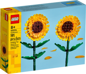 Discover the LEGO® Sunflowers set by Legos - Toyhouse, featuring 191 pieces. Ideal for ages 8+, this creative building kit lets you construct two beautiful sunflower models.