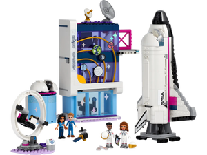 Discover LEGO® Friends Olivia's Space Academy by Legos - Toyhouse. This set includes a space shuttle, NASA-branded building, astronauts, a satellite, and lab gear for epic cosmic adventures—ideal for LEGO Friends fans and space lovers.