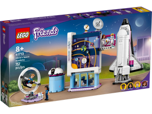 The Legos - Toyhouse LEGO® Friends Olivia's Space Academy set features a space shuttle, interactive control center, and astronaut minifigures. With 757 pieces, it's ideal for aspiring astronauts aged 8 and up to explore space wonders.