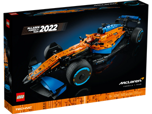 Explore the LEGO® Technic™ McLaren Formula 1™ Race Car set by Legos - Toyhouse. Featuring an orange and blue racer with 1432 pieces, it's ideal for racing fans aged 18+ who crave an exciting building challenge.