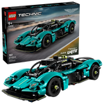 The LEGO® Technic™ Aston Martin Valkyrie by Legos - Toyhouse includes 707 pieces and a detailed V12 engine, ideal for ages 9+. Set comes with the built model and original box.