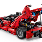 The LEGO® Technic™ Ferrari FXX K from Legos - Toyhouse features a raised rear engine cover, exposing detailed moving parts—a must-have model car kit for kids and collectors.