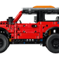 Build the LEGO® Technic™ Ford Bronco® SUV from Legos - Toyhouse, featuring a red off-road design with removable roof, black wheels, and detailed mechanics—a great STEM toy for adventurous builders.