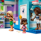 The LEGO® Friends Heartlake City Water Park by Legos - Toyhouse includes three mini-figures enjoying a vibrant playset with a shower and locker—great for kids who love creative role-playing fun.