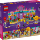 Back of the LEGO® Friends Heartlake City Candy Store by Legos - Toyhouse shows a vibrant pretend-play shop with characters, toy accessories, and fun interior scenes, plus extra mini action scenes at the bottom.