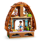 The LEGO® Friends Family Vacation Beach Resort by Legos - Toyhouse is a two-story, dome-shaped wooden cabin playset with three mini-figures, beds, plants, and colorful details—great for imaginative kids' play.