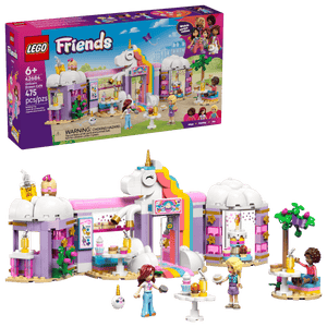 Explore the LEGO® Friends Unicorn Dream Café by Legos - Toyhouse, a 475-piece magical unicorn playset with outdoor seating and fun figures—perfect for ages 6+ and endless imaginative adventures!.