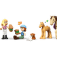 The Legos - Toyhouse LEGO® Friends Horse & Baby Foal Trailer playset includes toy figures, horses, a turtle, dog, and accessories—ideal for horse lovers and fans—featured against a white background.