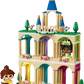 The Legos - Toyhouse LEGO® Disney™ Mini Belle & Tiana with Castle is a colorful three-floor playset with arched windows and two mini figures—one inside and one outside—for endless imaginative storytelling.