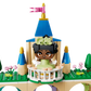 The LEGO® Disney™ Mini Belle & Tiana with Castle by Legos - Toyhouse features smiling mini figures, a castle with blue spires, plus trees and flowers—perfect for any Belle & Tiana playset.