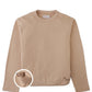 Gingersnaps Boys’ Teo Jersey Tee in beige features long sleeves, a classic crew neckline, and a stylish dachshund embroidery near the left bottom hem for an understated urban touch.
