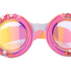 Cupcake Sprinkle Swim Goggles - Pink Berry