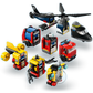 Explore the LEGO® City Helicopter, Fire Truck & Submarine Remix from Legos - Toyhouse, a vibrant set of interlocking building bricks that lets kids create vehicles and machines for endless imaginative play.