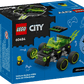 Legos - Toyhouse LEGO® City Rides - Gaming Race Car set 60484 features a green and black video game-inspired toy car with neon accents and a minifigure in a green cap—ideal for model car kit fans and action-packed play.