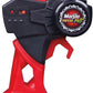 Command your R/C 1:24 Endurance Racers Ferrari 499P (2024) by Maisto with this black and red Maisto Tech RC remote control, featuring an on/off switch, trigger, and steering wheel dial—ideal for bringing the excitement of a 24H Le Mans Champion to life.