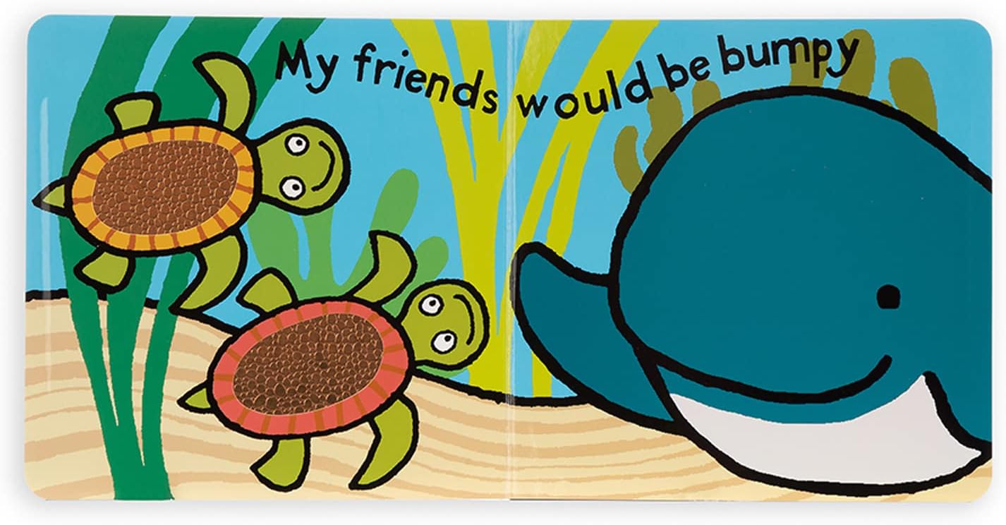 If I were a whale with wild imaginations and  sea turtles by Jellycat.