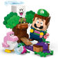 The LEGO® Super Mario™ Adventures with Interactive LEGO® Luigi™, by Legos - Toyhouse, features LEGO Luigi, a Boo ghost, pink Yoshi, a tree, and interactive play—an ideal Nintendo gift for fans.