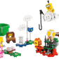 The LEGO® Super Mario™ Adventures with Interactive LEGO® Peach™ playset from Legos - Toyhouse features Princess Peach, a treasure chest, cloud platform with a yellow character, and fun interactive elements for an exciting adventure.