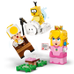 The LEGO® Super Mario™ Adventures with Interactive LEGO® Peach™ by Legos - Toyhouse features figures of Toad, Princess Peach, and Lakitu, plus accessories like a letter, table, and grassy base for interactive play.