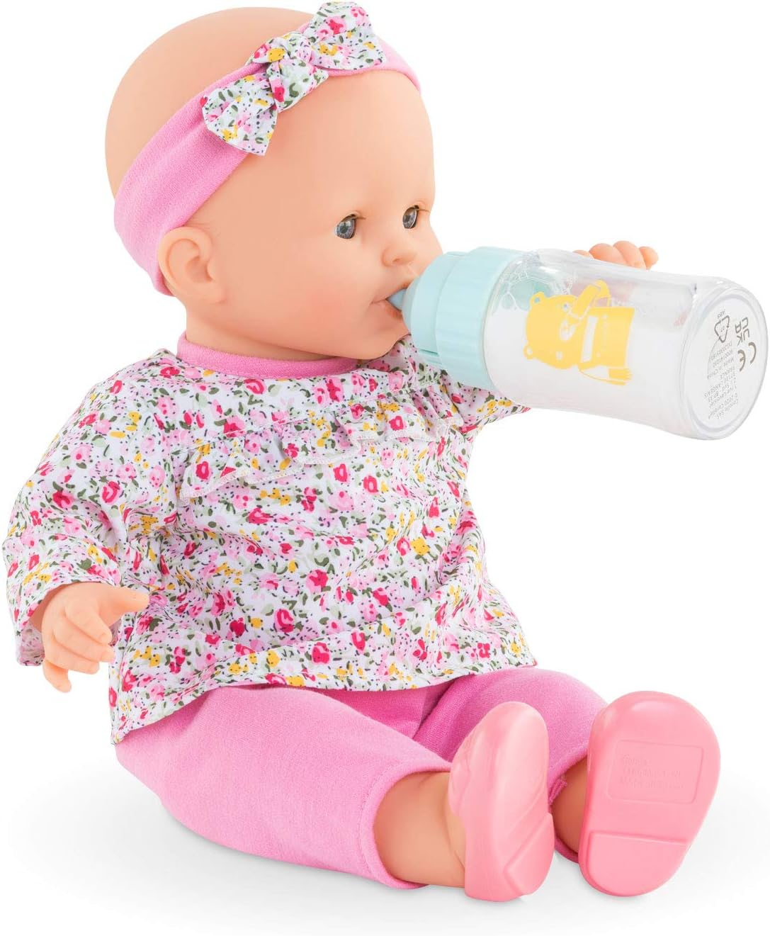 The Corolle Magic Milk Baby Doll Bottle for 14-17" is a fun, interactive accessory that makes playtime with your baby dolls even more enjoyable—perfect for adding to your doll’s collection of feeding essentials.