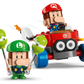 LEGO® Super Mario™ Mario Kart™ – Baby Mario vs. Baby Luigi by Legos - Toyhouse features baby versions of Mario and Luigi with a car and green accessories—ideal for adding to any Mario Kart playset or Nintendo collectible figure collection.