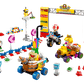 Build epic races with the LEGO® Super Mario™ Mario Kart™ – Baby Peach & Grand Prix Set from Legos - Toyhouse, featuring Baby Peach on her kart, a starting gate, track barriers, traffic cones, and game-inspired accessories. Perfect for Mario Kart fans!.