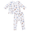Baby Take Me Home Set with Convertible Pant - Football Nursery