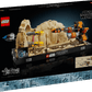 The LEGO® Star Wars™ Mos Espa Podrace™ Diorama by Legos - Toyhouse displays The Phantom Menace scene, 25th anniversary logo, and product details—an ideal collectible model for Star Wars fans.