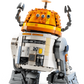 The LEGO® Star Wars™ Chopper (C1-10P)™ Astromech Droid by Legos - Toyhouse features an orange, white, and gray droid with claw arms, a dome-shaped head, and a central wheel—ideal for Star Wars Ahsoka fans.