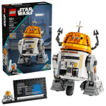 Presenting the LEGO® Star Wars™ Chopper (C1-10P)™ Astromech Droid by Legos - Toyhouse, this set includes the buildable droid from Star Wars: Ahsoka, a display plaque, minifigure, and product box.