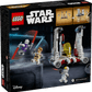The Legos - Toyhouse LEGO® Star Wars™ V-19 Torrent Starfighter set features minifigures like Obi-Wan Kenobi, a starfighter build, and cool play functions—all shown on a sci-fi background. Perfect building toy for kids.