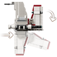 The Legos - Toyhouse LEGO® Star Wars™ V-19 Torrent Starfighter features adjustable wings and a rotating cockpit, making it an ideal building toy for kids who enjoy galactic adventures.
