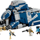 The LEGO® Star Wars™ Battle of Felucia Separatist MTT™ by Legos - Toyhouse includes a blue and gray MTT, minifigures, and weapons—ideal for reliving the epic Battle of Felucia.