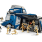 The LEGO® Star Wars™ Battle of Felucia Separatist MTT™ by Legos - Toyhouse includes a blue and gray MTT building toy, droid and clone minifigures, plus accessories, all inspired by the Battle of Felucia.