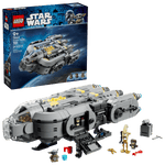 The Legos - Toyhouse LEGO® Star Wars™ Anzellan Starship includes 3 minifigures (Grogu), Mandalorian accessories, a display box, and 701 pieces. Suitable for ages 9+.