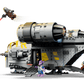 The LEGO® Star Wars™ The Razor Crest™ by Legos - Toyhouse includes a detailed spaceship, five minifigures with action poses, and is perfect for fans wanting an exciting building toy. Background is plain white.
