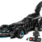 The LEGO® DC Batman Forever™ Batmobile™ by Legos - Toyhouse features a sleek black car with blue accents and includes a Batman minifigure posed next to a nameplate.