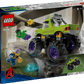 Legos - Toyhouse LEGO® Marvel The Hulk Truck vs. Thanos set comes with an exclusive Thanos minifigure, a green and purple Hulk Truck marked "Hulk Smash!", and assorted fun accessories.