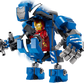The LEGO® Marvel Iron Man's Laboratory: Hall of Armor by Legos - Toyhouse includes an Iron Man minifigure that fits inside a blue mech suit with opening helmet and chest—ideal for expanding your Iron Man Hall of Armor collection.